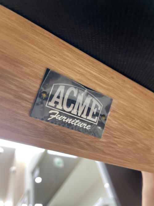 ACME Furniture (アクメファニチャー) ラウンジチェアー ナチュラル×グレー 248 WICKER