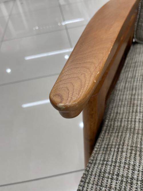 ACME Furniture (アクメファニチャー) ラウンジチェアー ナチュラル×グレー 248 WICKER