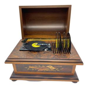 THORENS (トーレンス) ディスクオルゴール THORENAディスク6枚付 象嵌製品