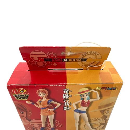 【バンプレスト】ブルマ DX組立式フィギュア～ブルマとナミ編～ 外箱ダメージ