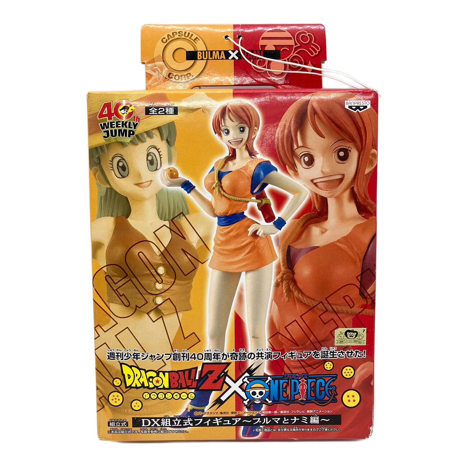 バンプレスト】ナミ DX組立式フィギュア～ブルマとナミ編～ 外箱