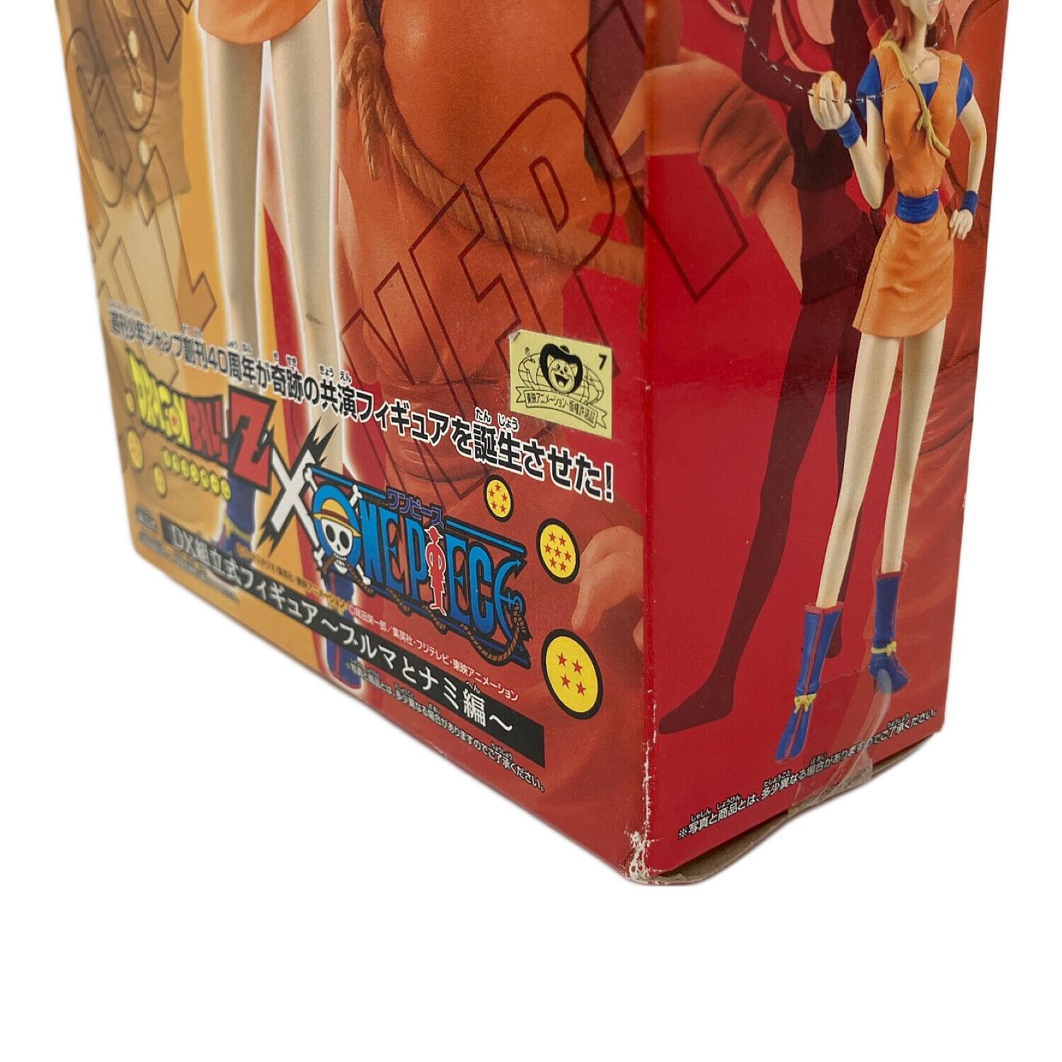 バンプレスト】ナミ DX組立式フィギュア～ブルマとナミ編～ 外箱