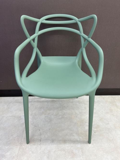 Kartell (カルテル) アームチェアー グリーン セージグリーン 301 フィリップ・スタルク