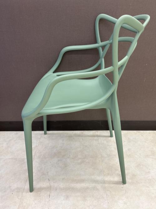 Kartell (カルテル) アームチェアー グリーン セージグリーン 301 フィリップ・スタルク