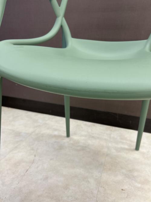 Kartell (カルテル) アームチェアー グリーン セージグリーン 301 フィリップ・スタルク