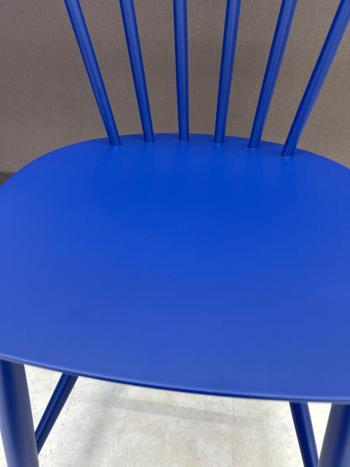 FDB Mobler (FDBモブラー) チェア ブルー 1人掛け J46チェア 木製