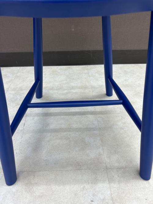 FDB Mobler (FDBモブラー) チェア ブルー 1人掛け J46チェア 木製