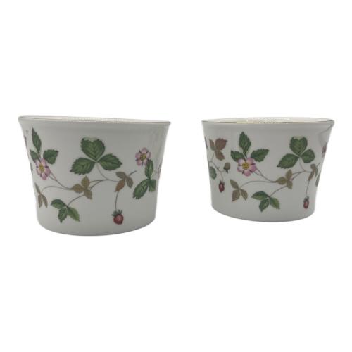 Wedgwood (ウェッジウッド) カップ&ソーサー ワイルドストロベリー 2Pセット