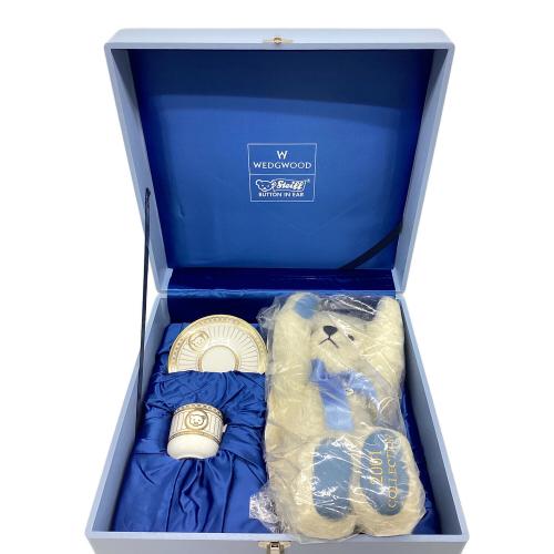 Wedgwood (ウェッジウッド) Teddy Bear 2001 コレクション 1500体限定 Steiff テディベア1/カップ&ソーサー1