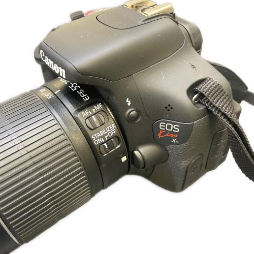 CANON (キヤノン) デジタル一眼レフカメラ レンズ:55-250mm EOS KISS X5 レンズセット 1800万画素 APS-C CMOS 専用電池 SDカード対応 DS126311 341076002578