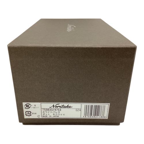 Noritake (ノリタケ) ティーポット T59833/4753 ホワイトパレス