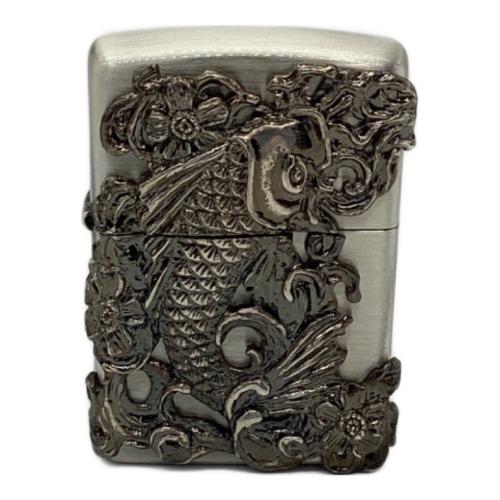 ZIPPO 立体彫り 登り鯉