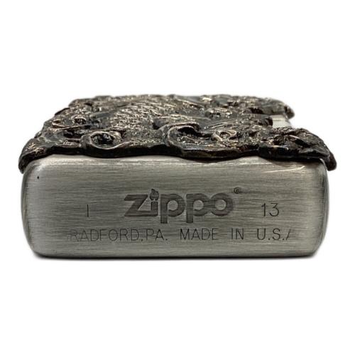 ZIPPO 立体彫り 登り鯉