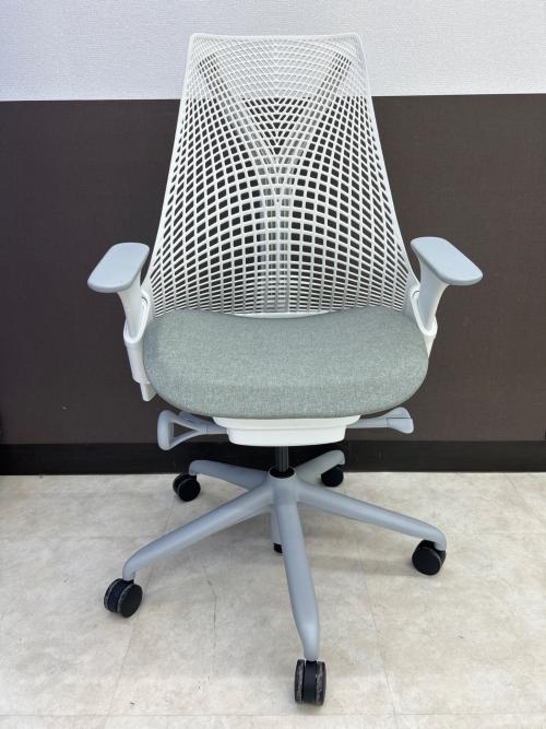 Herman Miller (ハーマンミラー) セイルチェア グレー×ホワイト as1ya23ha-2183