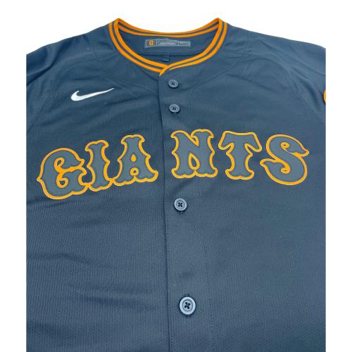 読売ジャイアンツ (ヨミウリジャイアンツ) 応援グッズ ブラック×オレンジ 2024年/3rd/セリーグチャンピオンエンブレム NIKE ユニフォーム 坂本勇人