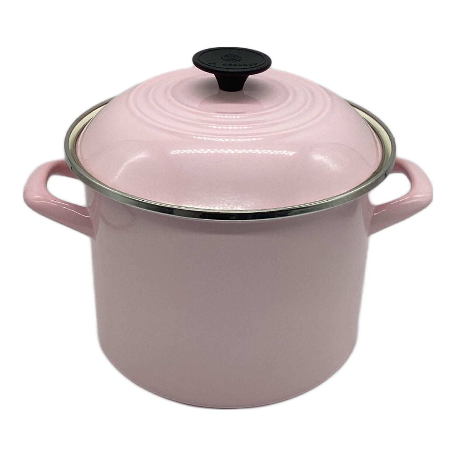 20 キッチン・日用品・その他 LE CREUSET 両手鍋 20cm ピンク