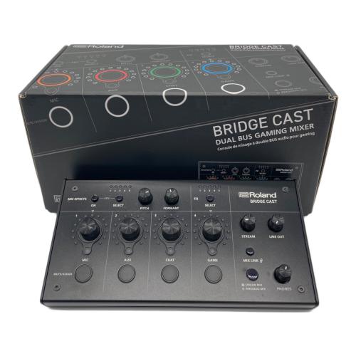 ROLAND (ローランド) デュアルバスゲーミングミキサー BRIDGECSTX 通電確認のみ 24年モデル