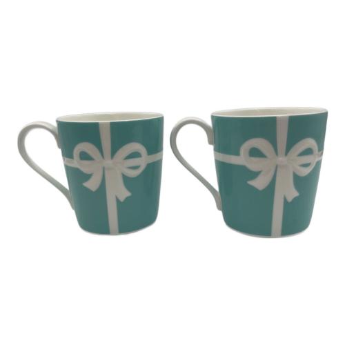 TIFFANY & Co. (ティファニー) マグカップ ブルーリボン 2Pセット