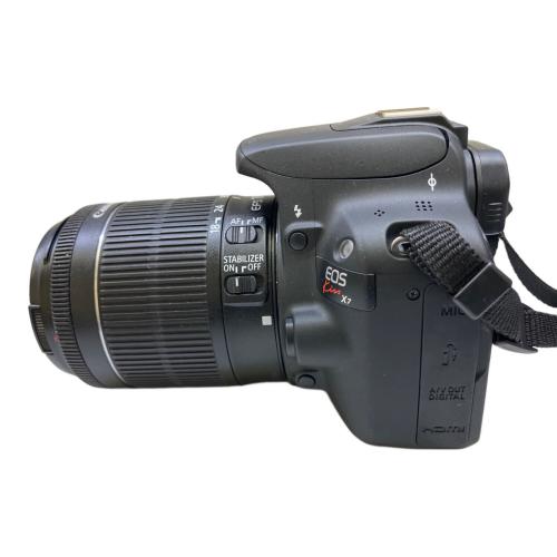 CANON (キヤノン) デジタル一眼レフカメラ EOS KISS X7 ダブルズームキット レンズ:18-55/ 55-250mm