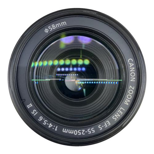 CANON (キヤノン) デジタル一眼レフカメラ EOS KISS X7 ダブルズームキット レンズ:18-55/ 55-250mm
