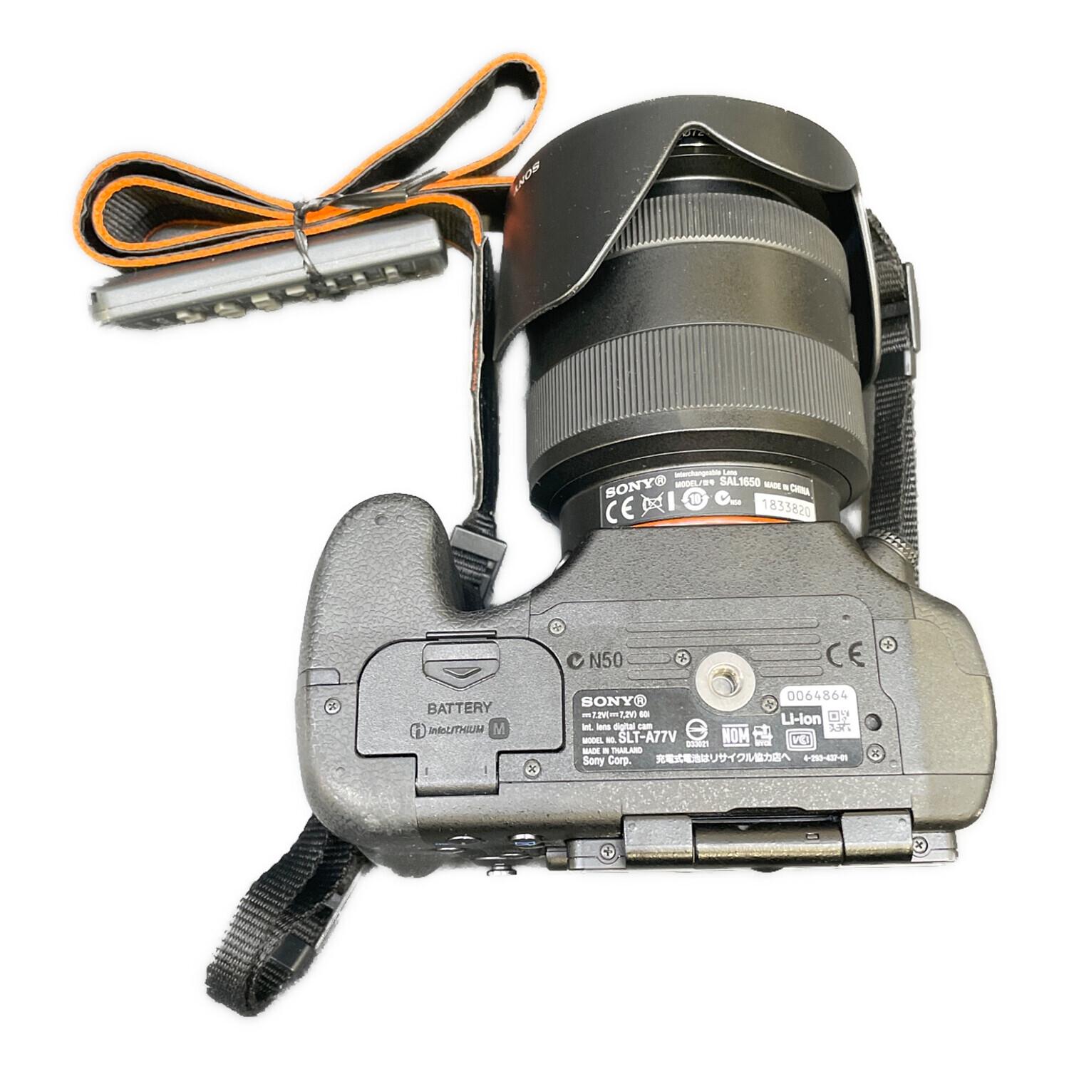 SONY (ソニー) デジタル一眼レフカメラ a77 SLT-A77V 2470万画素(総