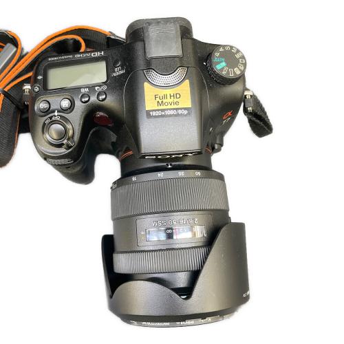 SONY (ソニー) デジタル一眼レフカメラ a77 SLT-A77V 2470万画素(総画素) APS-C 専用電池 SDXCカード対応 0064864