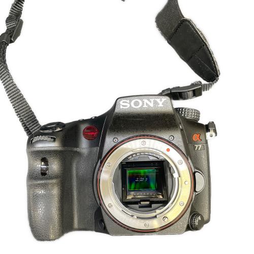 SONY (ソニー) デジタル一眼レフカメラ a77 SLT-A77V 2470万画素(総画素) APS-C 専用電池 SDXCカード対応 0064864