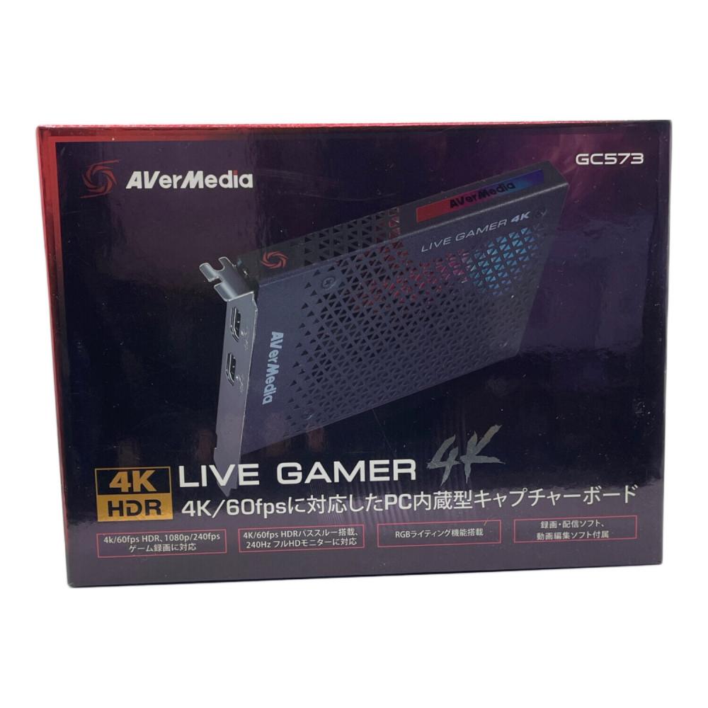 avermedia キャプチャーボード LIVE GAMER 4K GC573 -｜トレファクONLINE