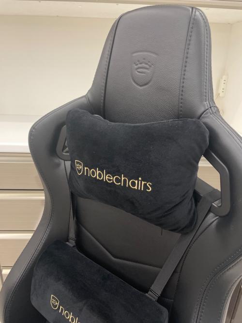 noblechairs (ノーブルチェアーズ) ゲーミングチェア 218 NBL-RL-BLA-002 EPIC Real Leather