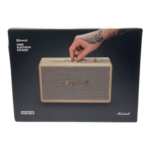 Marshall (マーシャル) Bluetooth対応スピーカー 動作確認済 ACTON Ⅲ 2WAY バスレフ型 45Hz～ 20kHz