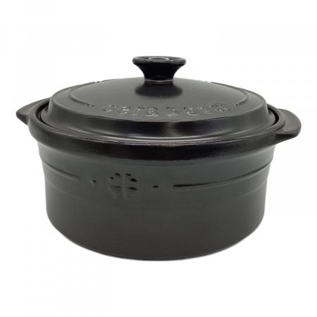 新品未使用　セラポット★チャコールブラック 新品未開封・人気商品】セラポット チャコールブラック 26cm 5点セット 鍋