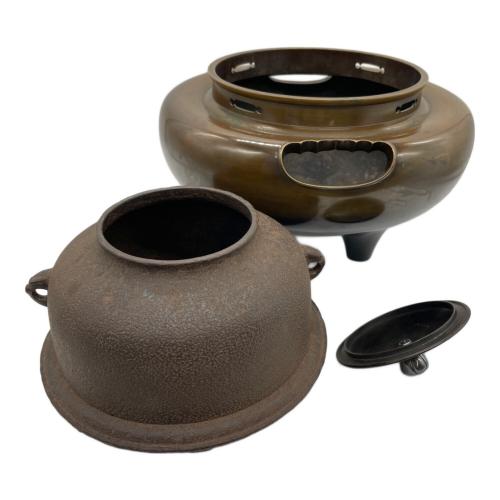 佐々木彦兵衛窯 朝鮮風炉釜