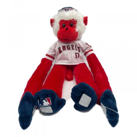 【スタジアム限定】エンゼルス　ラリーモンキー　リボン付き　女の子 LOS ANGELES ANGELS（ロサンゼルス エンゼルス）ラリーモンキー OHTANI