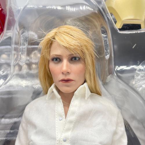 Hot toys (ホットトイズ) フィギュア アイアンマン3 ペッパー・ポッツ＆MARK IX コレクティブル・フィギュア 1/6スケール MMS311