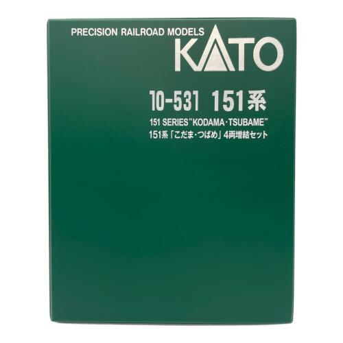 KATO (カトー) Nゲージ 10-531 151系「こだま・つばめ」4両増結セット