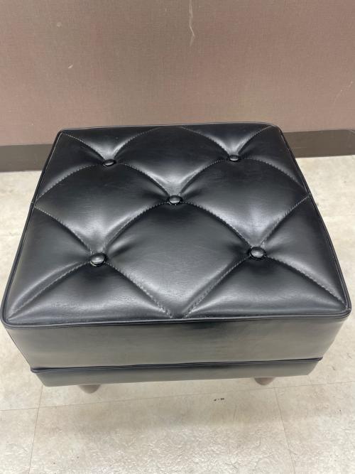 カリモク60 (カリモクロクマル) オットマン スタンダードブラック 98 X36206BD 合皮