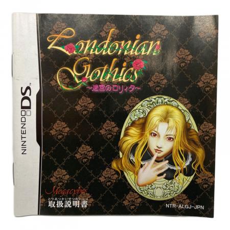 DS用ソフト Londonian Gothics ～迷宮のロリィタ～ CERO A (全年齢対象