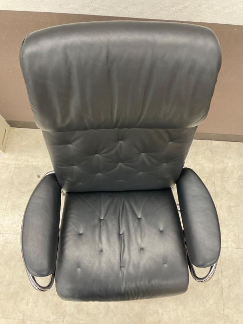 Ekornes (エコーネス) ストレスレスチェア ブラック 1人掛け 129249009419 レザー メトロ スター