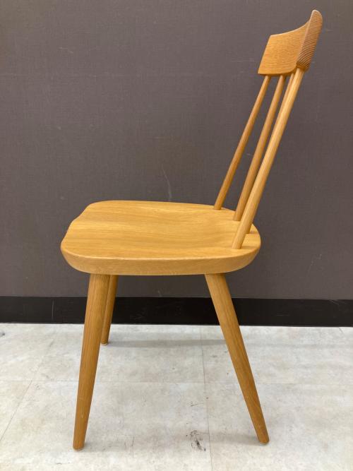 飛騨産業 (ヒダサンギョウ) ウィンザーチェア ナチュラル  1人掛け VZ213N ホワイトオーク TUGUMIチェア