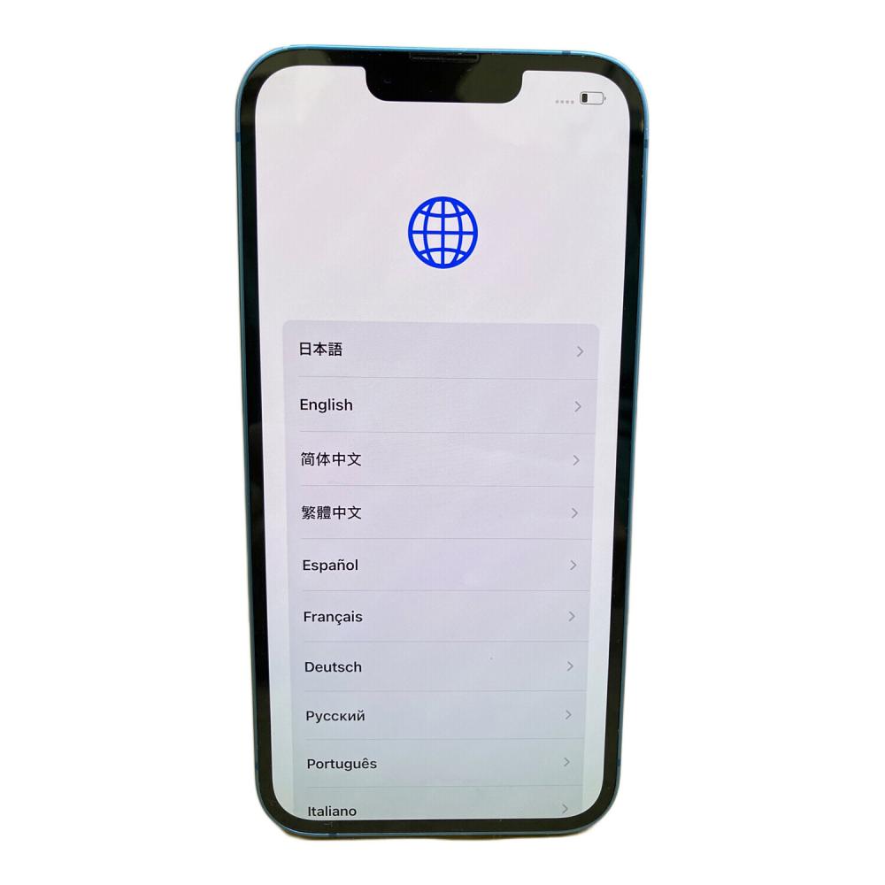 Apple (アップル) iPhone13 128GB SIM Free 端末初期化済み