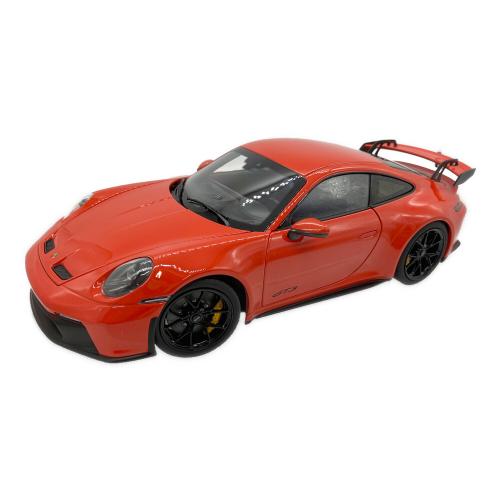 NOREV (ノレブ) GT３ モデルカー 1/18スケール Norev「ポルシェ911(992) GT3 2021」(オレンジ)ミニカー