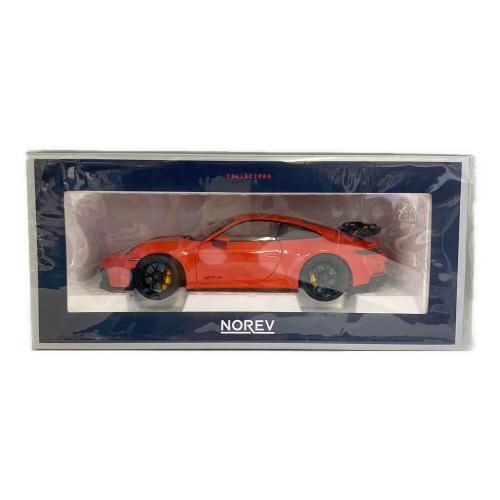 NOREV (ノレブ) GT３ モデルカー 1/18スケール Norev「ポルシェ911(992) GT3 2021」(オレンジ)ミニカー