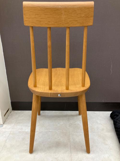 飛騨産業 (ヒダサンギョウ) ウィンザーチェア ホワイトオーク 1人掛け VZ213N 木製 TUGUMIチェア