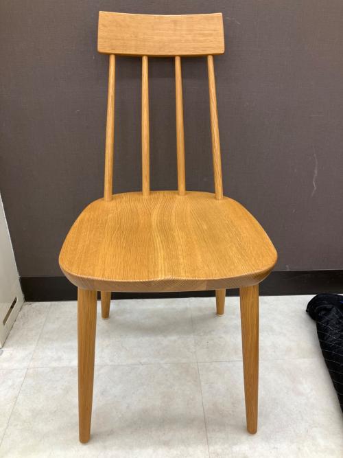 飛騨産業 (ヒダサンギョウ) ウィンザーチェア ホワイトオーク1人掛け VZ213N 木製 TUGUMIチェア