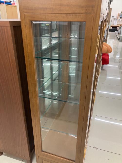 DOMANI (ドマニ) キュリオケース 照明付 ブラウン モーガントン