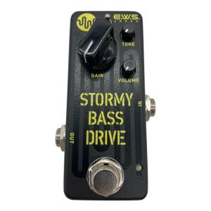 E.W.S (イーダブリューエス) ベース用オーバードライブ STORMY BASS DRIVE