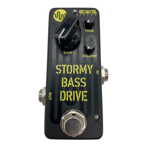 E.W.S (イーダブリューエス) ベース用オーバードライブ STORMY BASS DRIVE