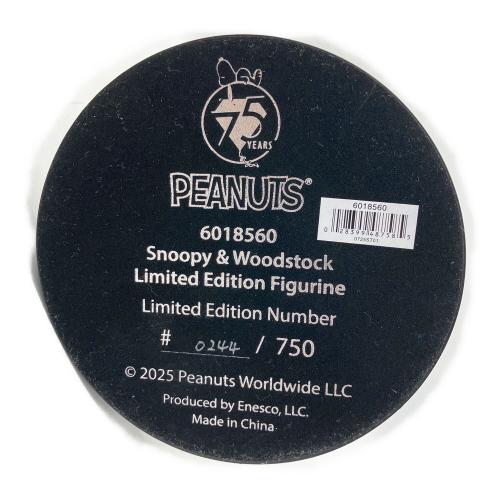 PEANUTS (ピーナッツ) スヌーピー アンド ウッドストック 75th リミテッドエディション フィギュア