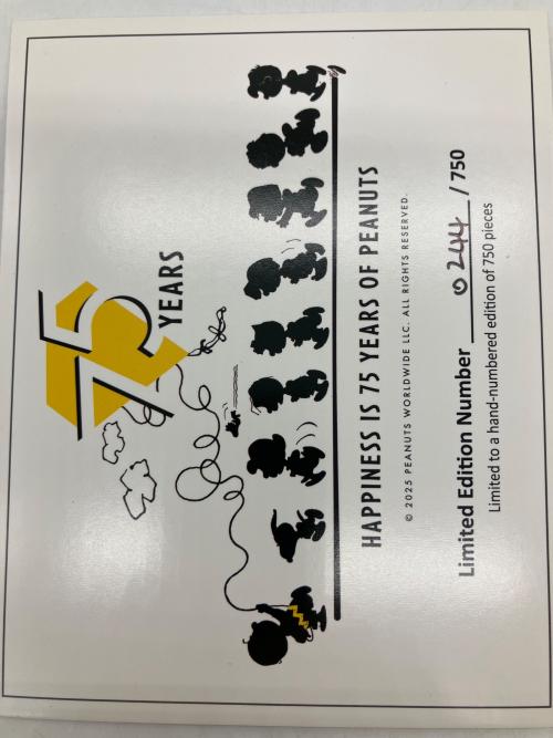 PEANUTS (ピーナッツ) スヌーピー アンド ウッドストック 75th リミテッドエディション フィギュア