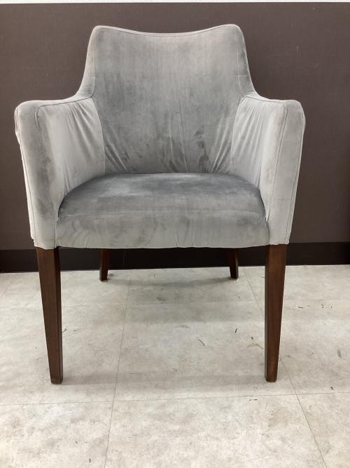 KARE (カレ) アームチェアー グレー×ブラック